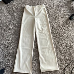ASOS cream dress pants